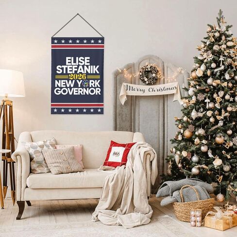 Elise-Stefanik For New York Governor Garden Flag 12x18 Stefanick For Governor 2026 Yard Sign House Flag Double Sided No Flagstand P5 in Saudi Arabia