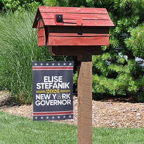 Elise-Stefanik For New York Governor Garden Flag 12x18 Stefanick For Governor 2026 Yard Sign House Flag Double Sided No Flagstand P5 in Saudi Arabia