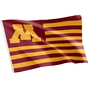 Desert Cactus University of Minnesota Indoor and Outdoor 100% Polyester University Flag Banner, 3x5 Feet Golden Gophers (Nation) in Kuwait