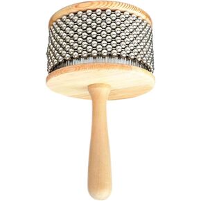 Cabasa Musical Instrument Cabasa 4.5'' Stainless Steel Wood Handle Latin Percussion for Band Music Education, Hand Percussion Instruments in Saudi Arabia