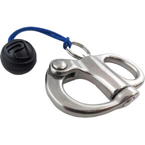 PT Fixed Snap Shackle Quick Release Fixed Bail Snap Shackle for Rigging, Sailboat - Yachts - Tenders (2.75 INCH - 1PCS) in Kuwait