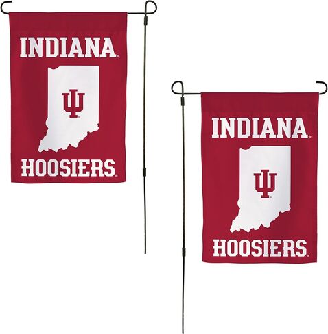 Desert Cactus Indiana University IU Garden Flag – 19 x 12 inch Indiana Hoosiers Banner, For Outdoor Display and Events (Design G) in Saudi Arabia