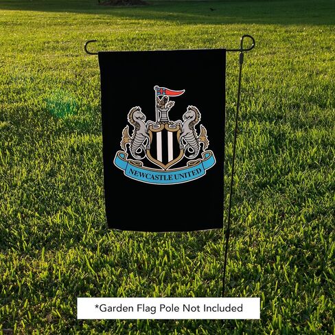 علم حديقة Desert Cactus Newcastle United FC - 19 × 12 بوصة لكرة القدم NUFC Magpies الإنجليزية، للعرض في الهواء الطلق والأحداث (علم الحديقة A) in Saudi Arabia