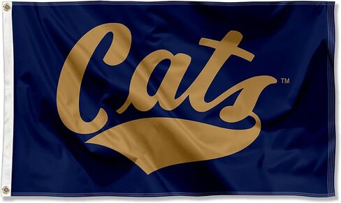 College Flags & Banners Co. Montana State Bobcats Script Cats Large Grommet Banner Flag in Saudi Arabia