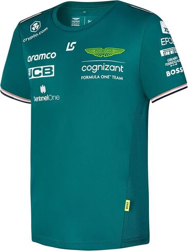 Aston Martin Cognizant F1 2023 Kids Lance Stroll Team T-Shirt- Youth Green in Saudi Arabia