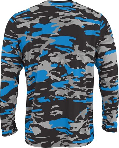 Zubaz NFL Men's Sublimated Graphics Long Sleeve Team T-Shirt, Official Fan Apparel (Small - 5XL) in Saudi Arabia