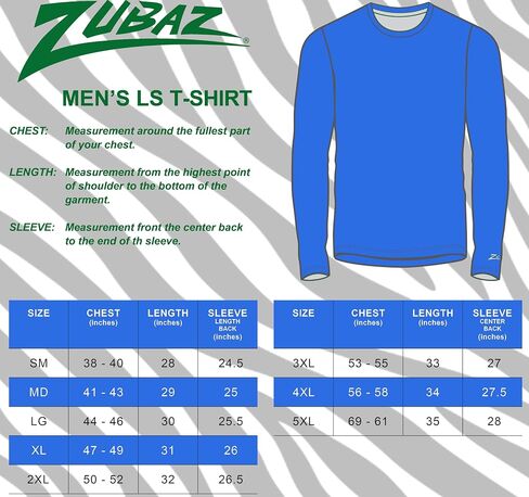 Zubaz NFL Men's Sublimated Graphics Long Sleeve Team T-Shirt, Official Fan Apparel (Small - 5XL) in Saudi Arabia