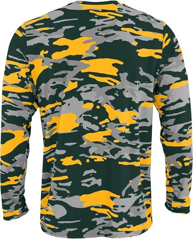 Zubaz NFL Men's Sublimated Graphics Long Sleeve Team T-Shirt, Official Fan Apparel (Small - 5XL) in Saudi Arabia