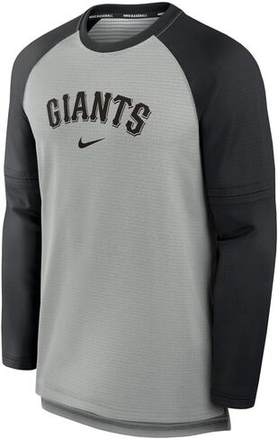 تيشيرت MLB Authentic Collection Game Time Raglan Performance بأكمام طويلة من نايك للرجال in Kuwait