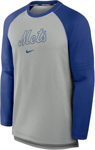 تيشيرت MLB Authentic Collection Game Time Raglan Performance بأكمام طويلة من نايك للرجال in Kuwait