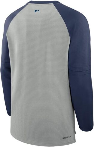 تيشيرت MLB Authentic Collection Game Time Raglan Performance بأكمام طويلة من نايك للرجال in Kuwait