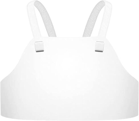 Breast Protector Adults Kids Body Protective Adjustable Strap Karate Fencing Sports Guard for Baseball Rugby Boxing Sanda Kickboxing in Saudi Arabia
