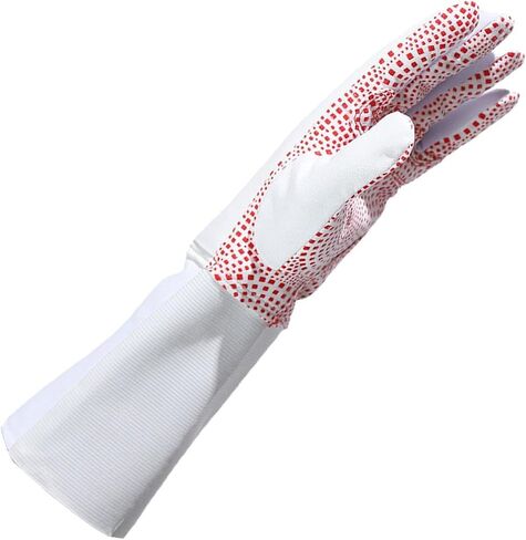 Fencing Glove Left Handed Professional Faux Leather Padded Non Slip Foil Epee Practice Bout Gear in Saudi Arabia
