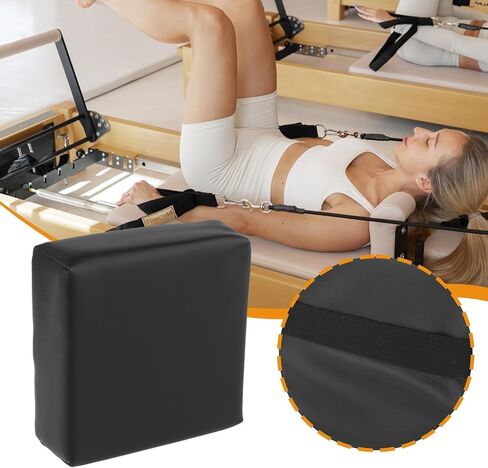 Pilates Pillow Head and Neck Support Pillow Comfortable Versatile Reformer Partner Assist Headrest for Workout 6.30x5.51x2.36inch in Kuwait
