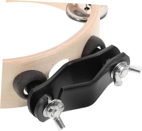 Sturdy Tambourine Drum Accessory Clamp Design for Easy Attachment to Drum Handheld Percussion Instrument for Enhanced Performance and Sound Quality in Saudi Arabia