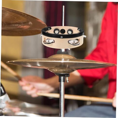 Sturdy Tambourine Drum Accessory Clamp Design for Easy Attachment to Drum Handheld Percussion Instrument for Enhanced Performance and Sound Quality in Saudi Arabia