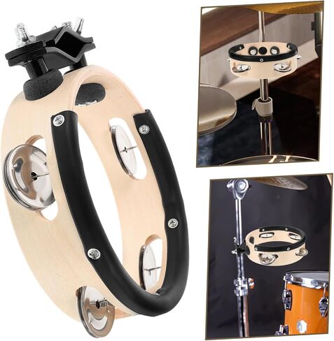 Sturdy Tambourine Drum Accessory Clamp Design for Easy Attachment to Drum Handheld Percussion Instrument for Enhanced Performance and Sound Quality in Saudi Arabia