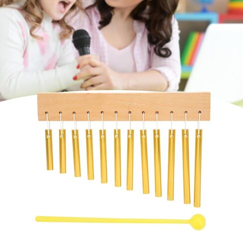12 Tone Bar Chimes with Mallet Early Learning Percussion Instruments Wind Chimes for Orchestras Classroom Bands Choirs in Saudi Arabia