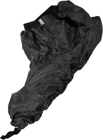 Akozon Adjustable Waterproof Nylon Kayak Spray Skirt Water Sports Accessory Black in Saudi Arabia