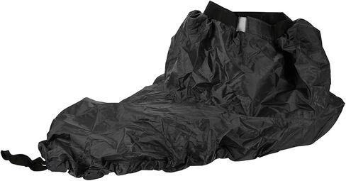 Akozon Adjustable Waterproof Nylon Kayak Spray Skirt Water Sports Accessory Black in Saudi Arabia