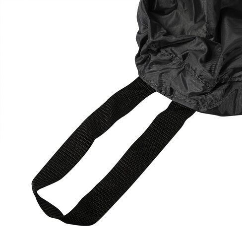 Akozon Adjustable Waterproof Nylon Kayak Spray Skirt Water Sports Accessory Black in Saudi Arabia