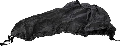 Akozon Adjustable Waterproof Nylon Kayak Spray Skirt Water Sports Accessory Black in Saudi Arabia