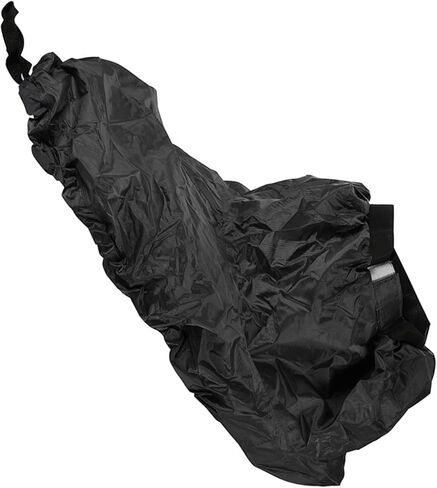 Akozon Adjustable Waterproof Nylon Kayak Spray Skirt Water Sports Accessory Black in Saudi Arabia