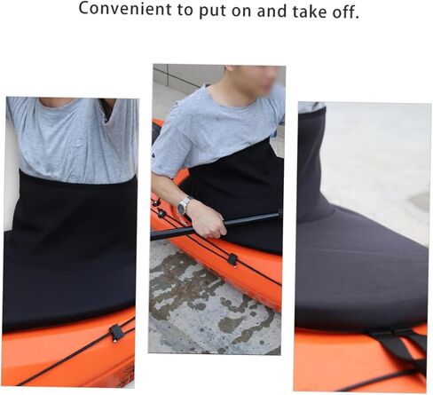 SUPVOX Kayak Spray Deck Skirt with Elastic Straps and Anti-Slip Grip Splash Protection for Kayaking Canoeing Rafting Enthusiasts in Saudi Arabia
