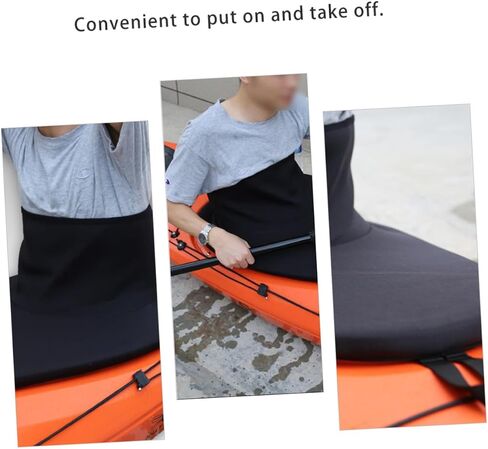 BESPORTBLE Kayak Spray Deck Skirt with Handle Strap Paddling Accessory for Kayaking Canoeing Rafting Easy to Use and Secure Fit Splash Protection in Saudi Arabia