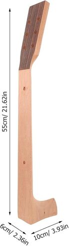 Wood Acoustic Guitar Neck: Wood Sound Replacement Necks for Repairing Acoustic Guitars Maintenances Repair Tools Accessories 41 Inch in Saudi Arabia