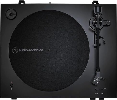 Audio-Technica AT-LP3XBT-BK Fully Automatic Wireless Belt-Drive Turntable - Black Bundle with PreSonus Eris 3.5BT Powered Bluetooth Studio Monitors and 2 YR CPS Enhanced Protection Pack in Saudi Arabia