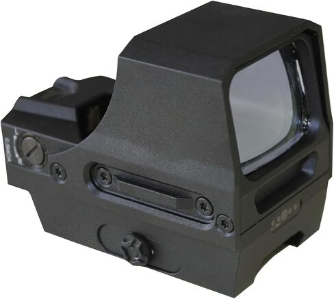 Red Dot Sight for Rifle - 0.5 MOA per Click Adjustment, 2 MOA Dot & 32 MOA Circle Reticle, OLED Reflex Sight with 10 Brightness Levels 10,000 Hours in Saudi Arabia