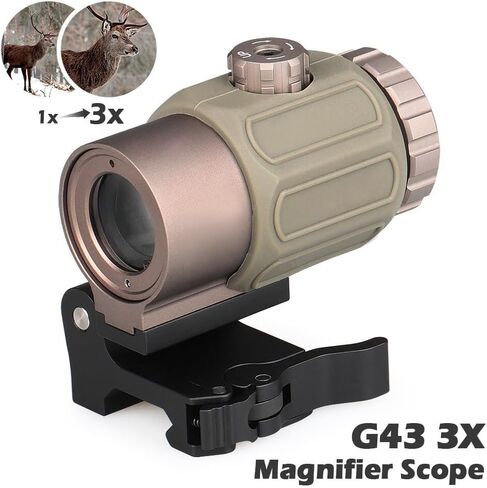 G33/G43/G45 3X/5X Riflescope Magnifier for Holographic Sights & red dot Sight in Saudi Arabia