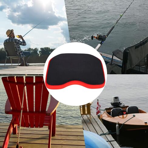 SUNGOOYUE Soft Fishing Boat Seat Cushion, Thicken Sit Seat Cushion Pad Support for Kayaks Canoeing Boat (Black) in Saudi Arabia