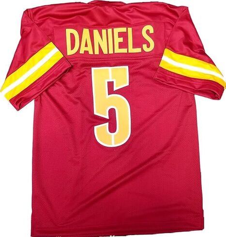 Custom Stitched Jayden Daniels Youth Jersey Size Youth Small Maroon in Saudi Arabia