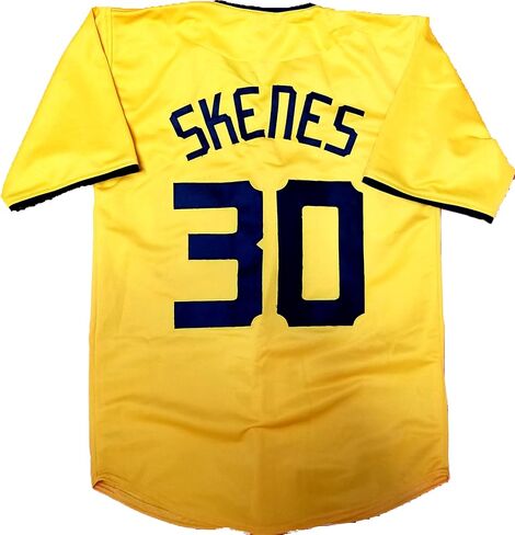 Generic Custom Stitched Paul Skenes Youth Jersey SIZE YOUTH MEDIUM Yellow in Saudi Arabia