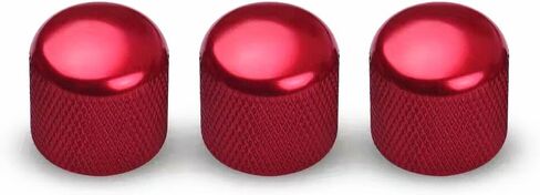 3Pcs Volume Tone Control Knobs Metal Dome Button Caps For Electric Guitar/Bass Accessory in Kuwait