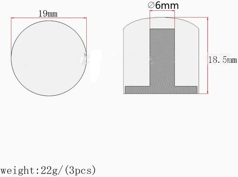 3Pcs Volume Tone Control Knobs Metal Dome Button Caps For Electric Guitar/Bass Accessory in Kuwait