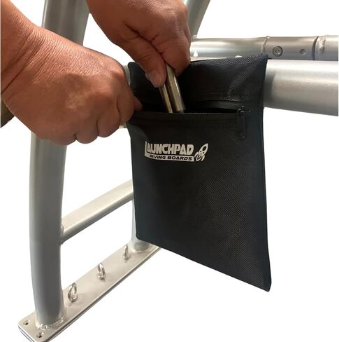 Diving Board for Boats or Docks Dive Team Package (Diving Board, Space Mount, Surface Mount, Thru-Bolt Kit, 3M Foam Pad, Diving Board Cover, and Hardware Storage Bag) in Saudi Arabia