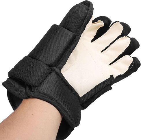Fydun Ice Hockey Gloves Fit Protective Ice Roller Gloves for Hockey Players Breathable Lightweight Versatile Mesh Design for Cooling Hands Nylon Fabric Microfiber Fabric in Saudi Arabia