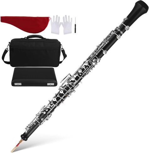 مفتاح SUPVOX شبه التلقائي c Oboe لممارسة الأوركسترا يؤدي أداة النفخ الخشبية المريحة هذه in Kuwait