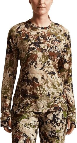 SITKA Gear Women's Core Merino 120 LS Crew Shirt in Saudi Arabia