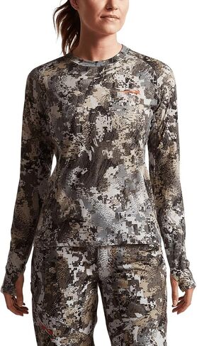 SITKA Gear Women's Core Merino 120 LS Crew Shirt in Saudi Arabia
