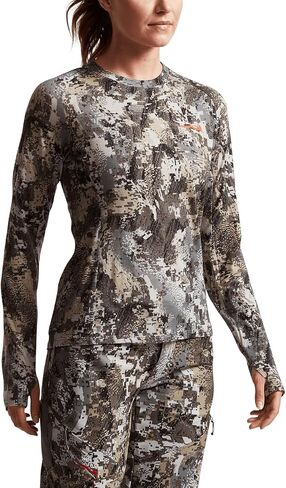 SITKA Gear Women's Core Merino 120 LS Crew Shirt in Saudi Arabia