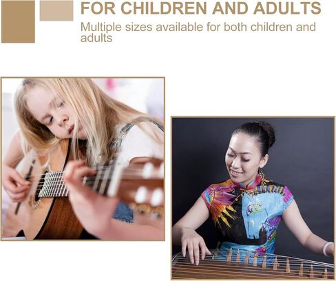 مجموعتان من أغطية أصابع جوزينج السيليكون لليد اليمنى اليسرى، واقيات أظافر جوزينج، مستلزمات التعلم لممارسة ملحقات أدوات سلسلة الجيتار in Kuwait