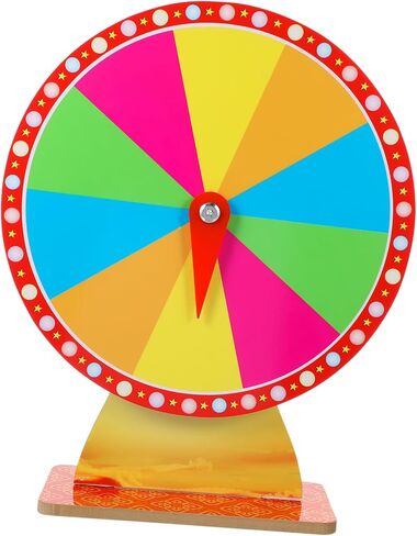 Rotatable Party Game Wheel Carnival Roulette Wheel for Raffles and Drawings Versatile Tabletop Spinner for Holiday Events Family Gatherings and Trade Shows in Saudi Arabia