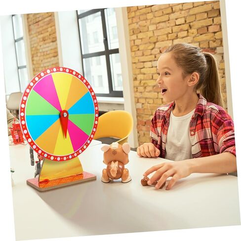 Rotatable Party Game Wheel Carnival Roulette Wheel for Raffles and Drawings Versatile Tabletop Spinner for Holiday Events Family Gatherings and Trade Shows in Saudi Arabia