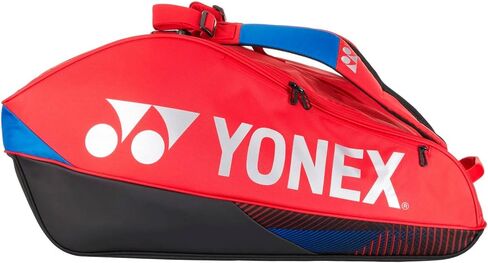 Yonex Pro Racquet Bag 6, Multi-Compartment 6-Racket Tennis Gear Travel Pack, Backpack Carry Straps/Grab Handle (BAG92426) in Saudi Arabia
