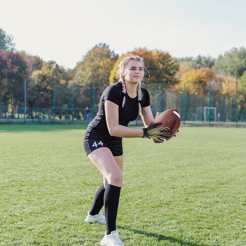 Youth Football Gloves, Super - Sticky Receiver Gloves for Kids Boasting Unbeatable Grip - The Perfect Present for Boys and Girls in Saudi Arabia
