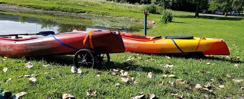 KC-11 Kayak & Canoe Cart for Deep Sand in Saudi Arabia